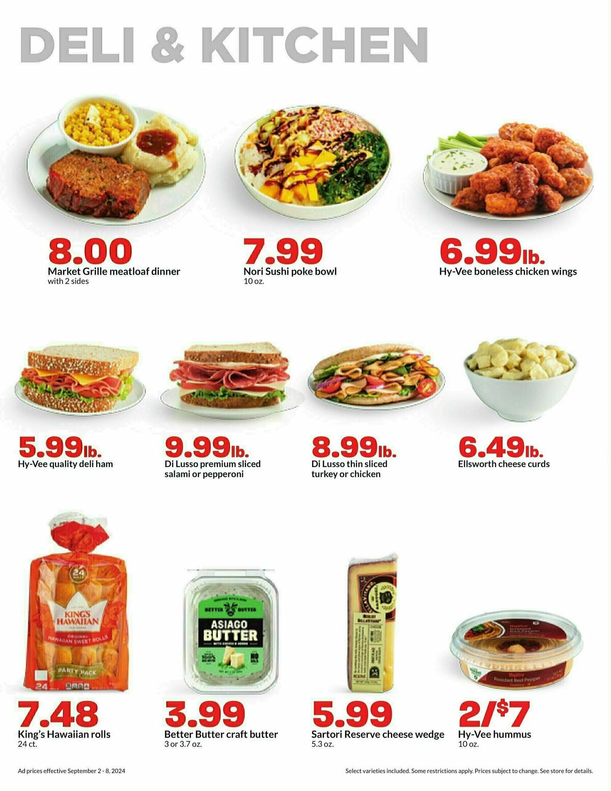 Hy-Vee Weekly Ad from September 2