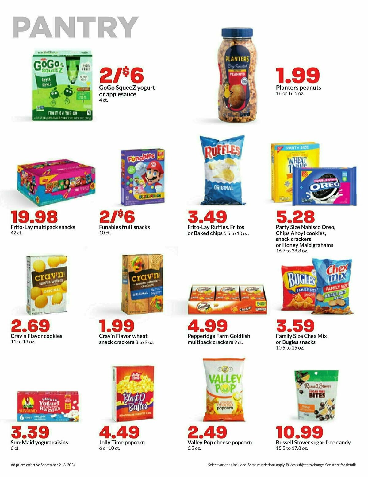 Hy-Vee Weekly Ad from September 2