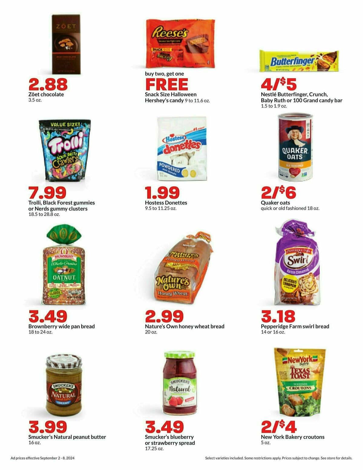 Hy-Vee Weekly Ad from September 2