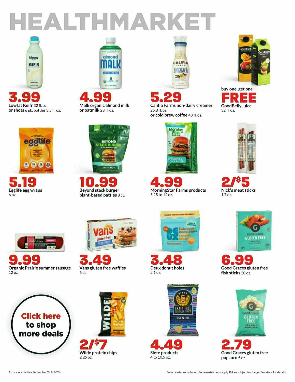 Hy-Vee Weekly Ad from September 2