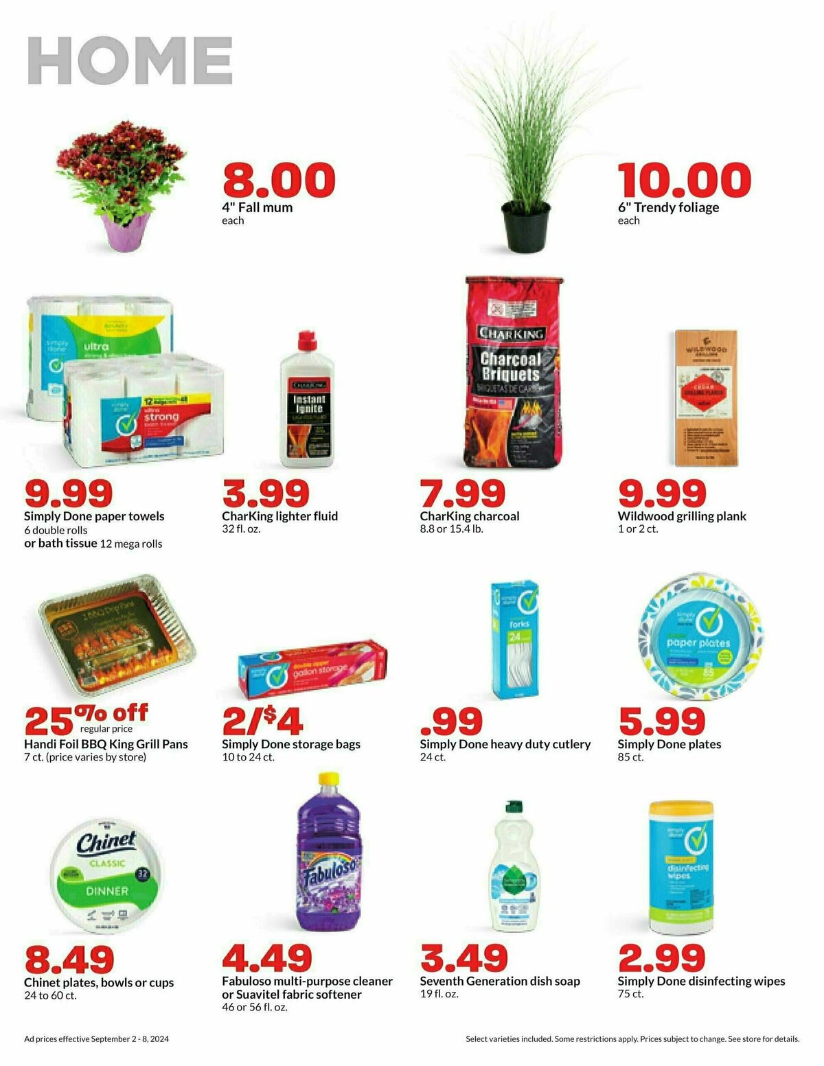 Hy-Vee Weekly Ad from September 2