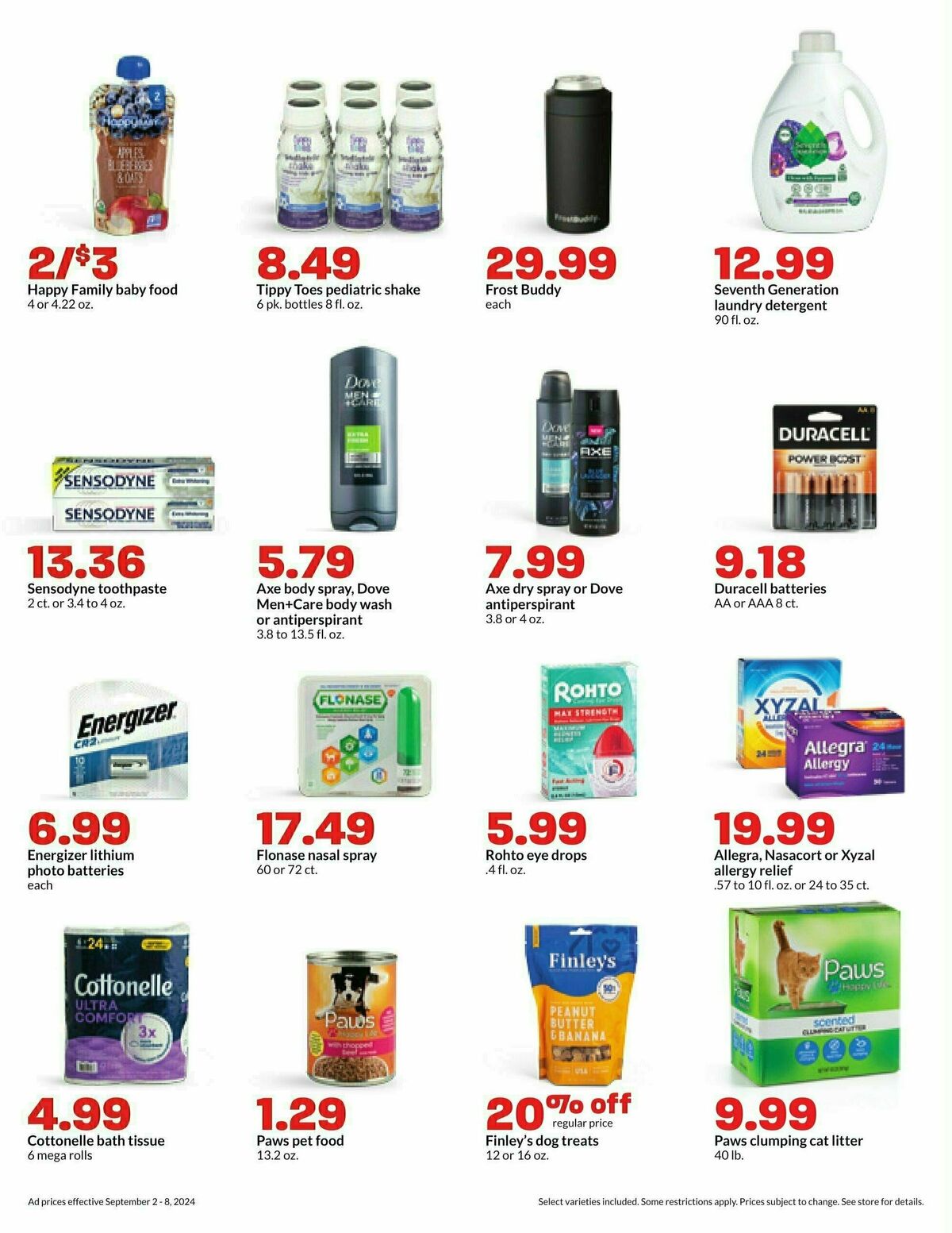 Hy-Vee Weekly Ad from September 2