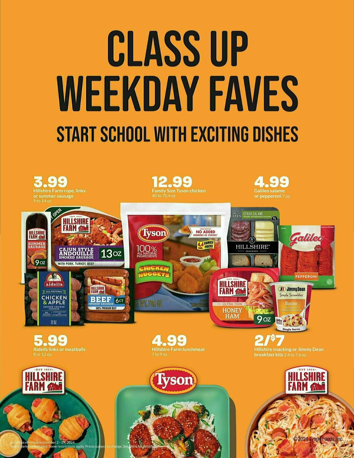 Hy-Vee Weekly Ad from September 2