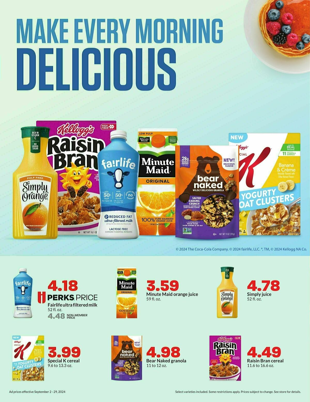 Hy-Vee Weekly Ad from September 2