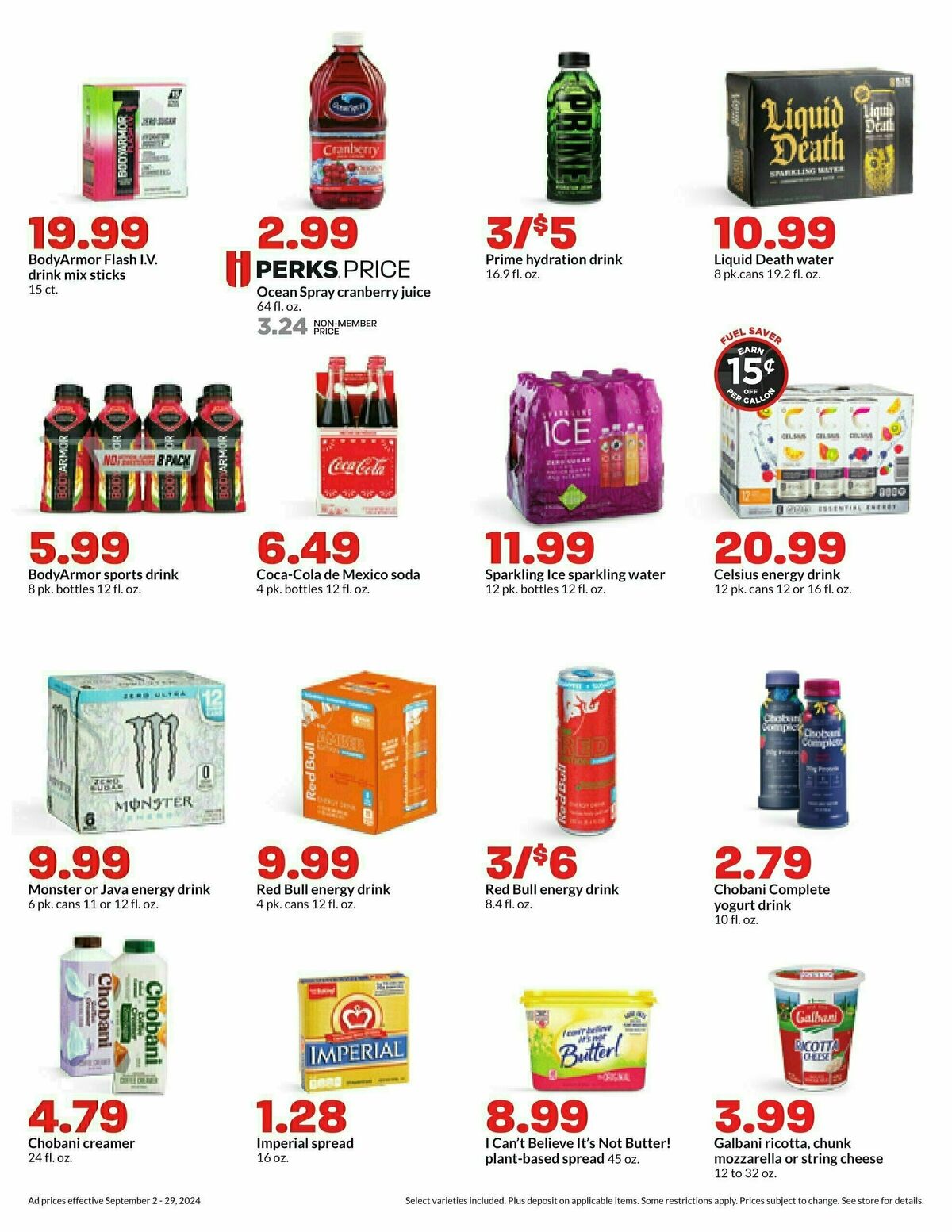 Hy-Vee Weekly Ad from September 2