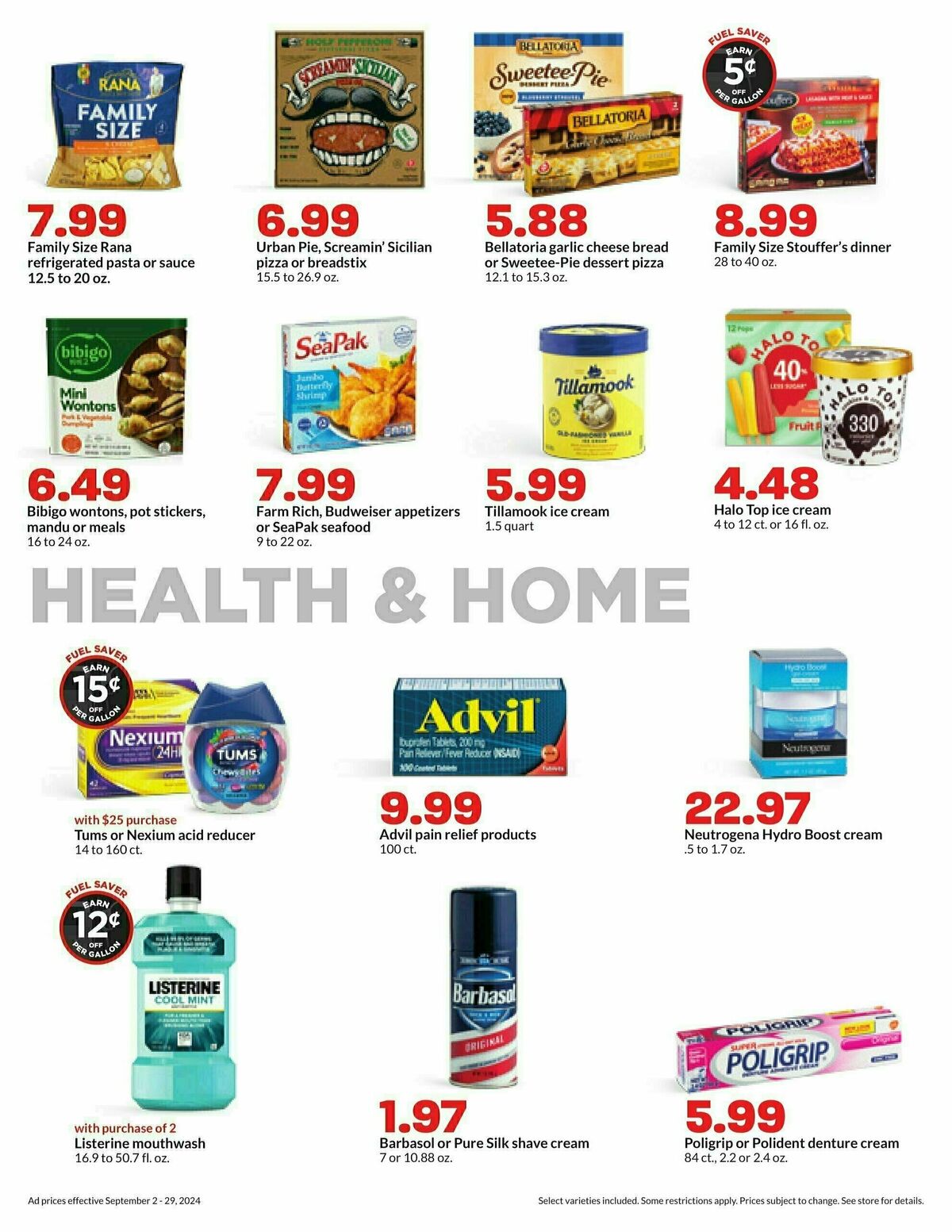 Hy-Vee Weekly Ad from September 2