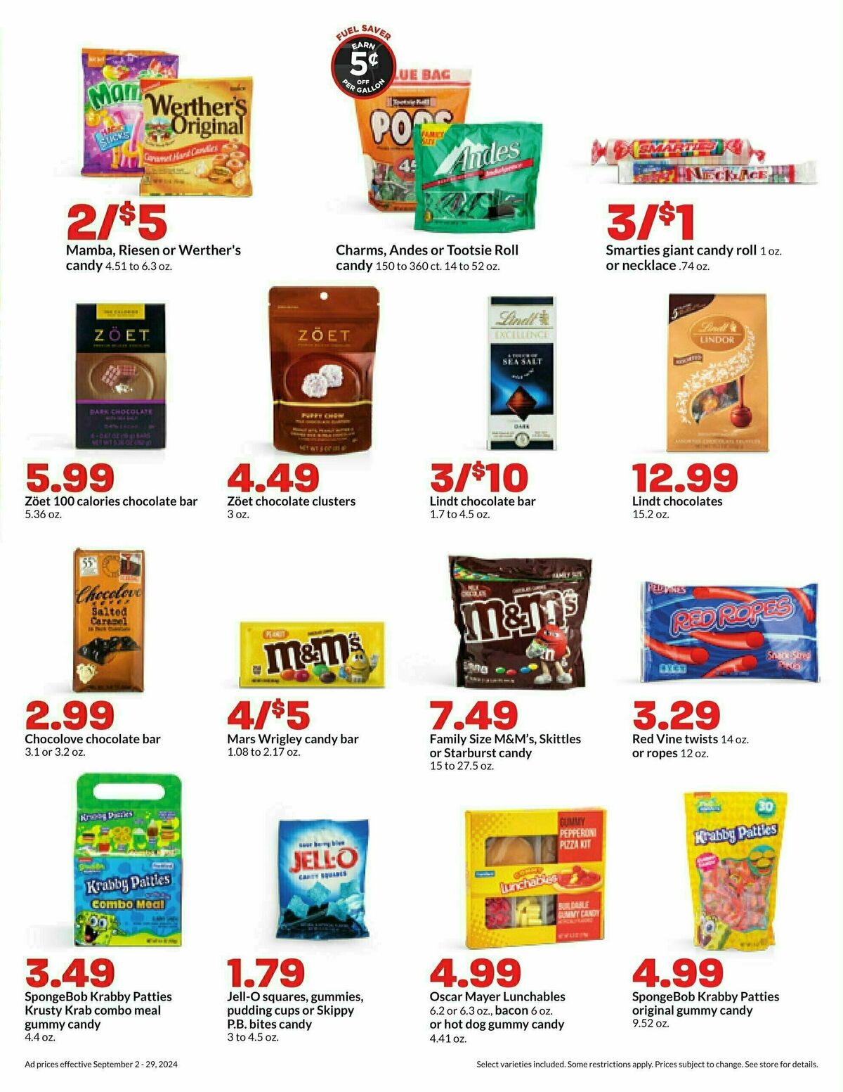 Hy-Vee Weekly Ad from September 2