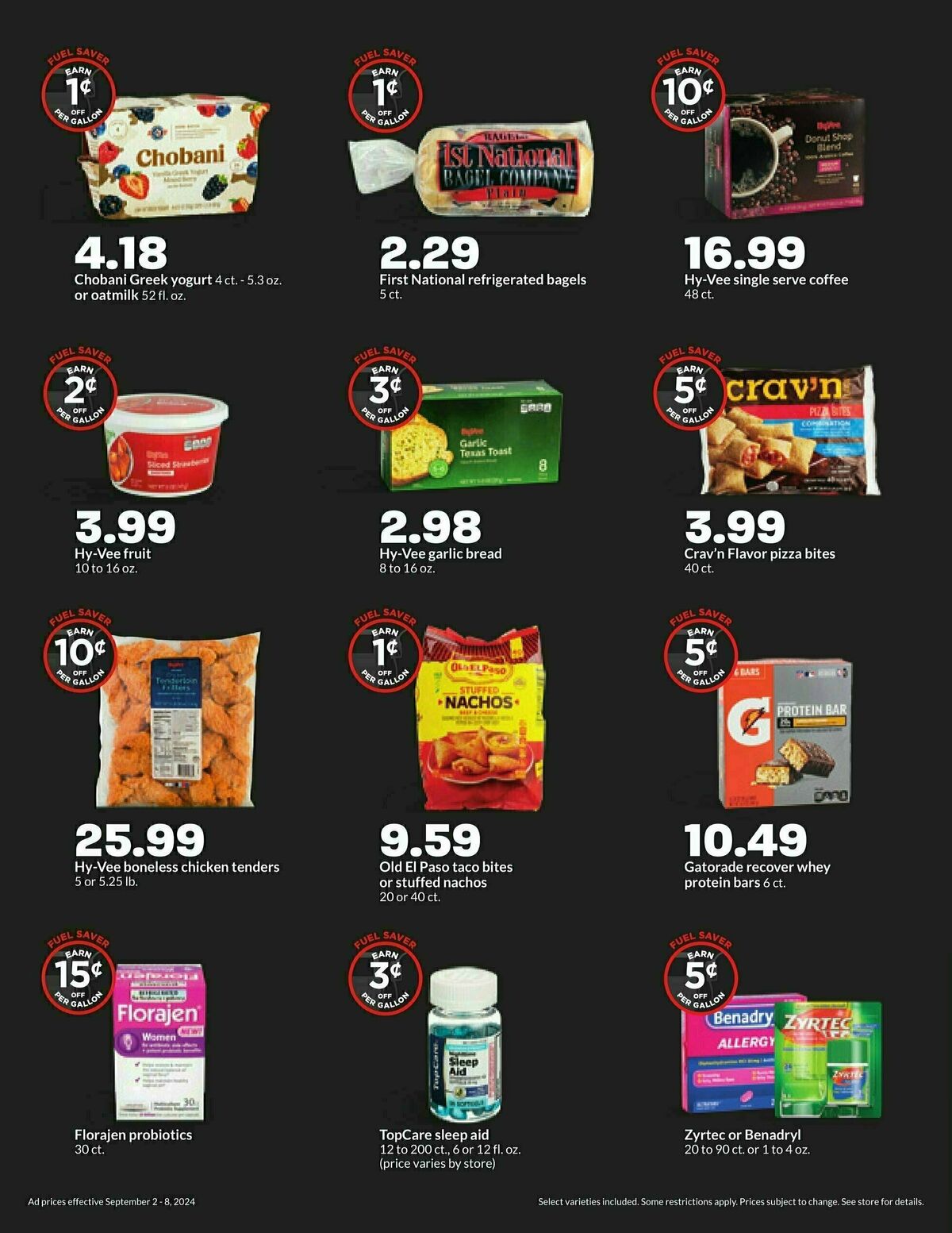 Hy-Vee Weekly Ad from September 2