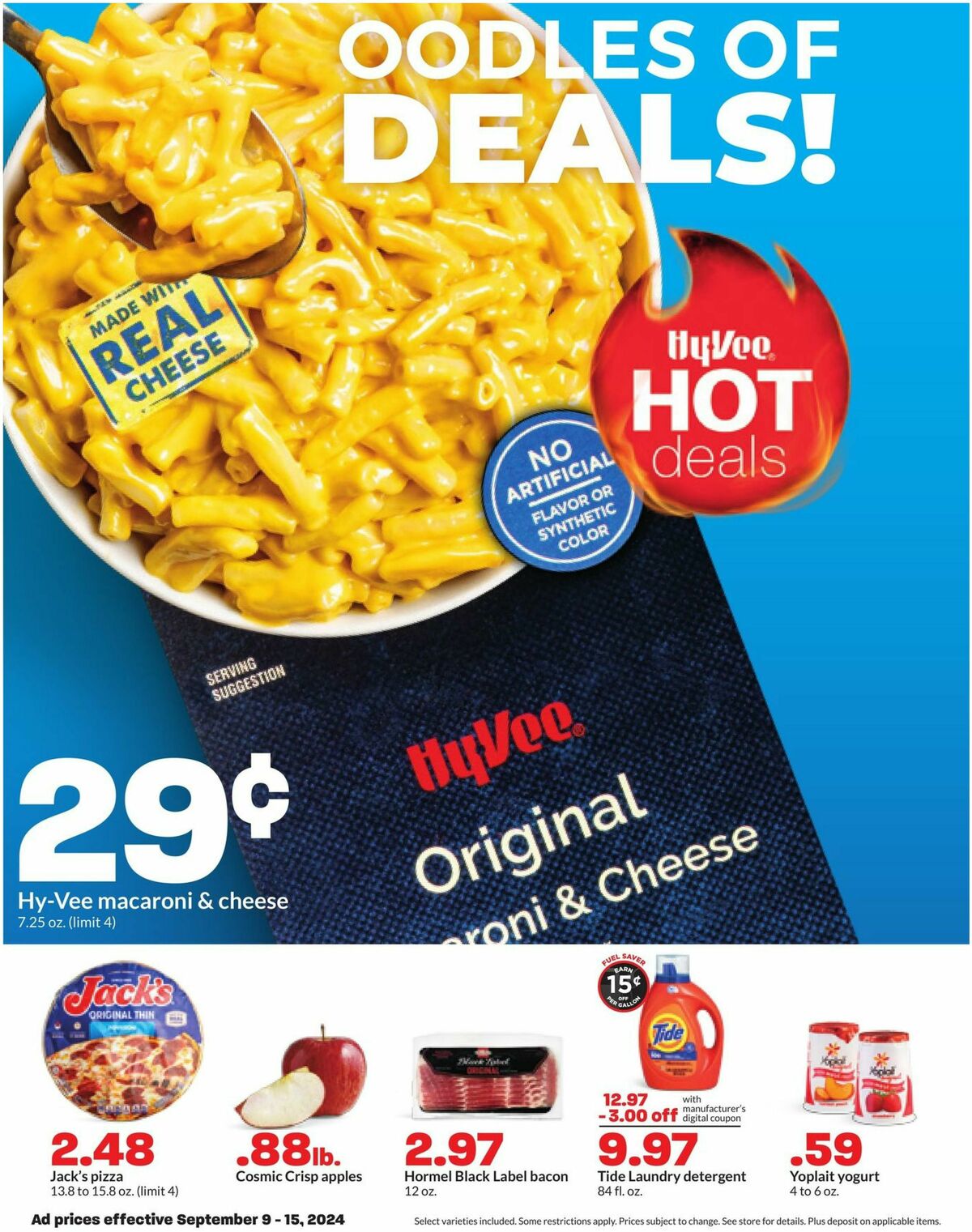 Hy-Vee Weekly Ad from September 9