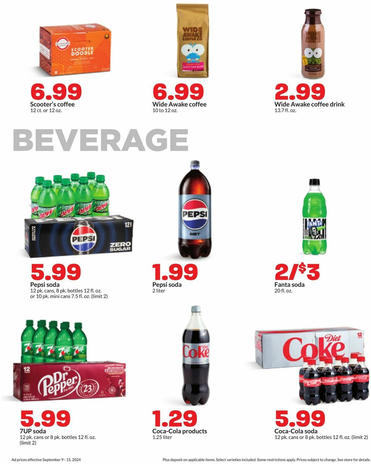 Hy-Vee Weekly Ad from September 9