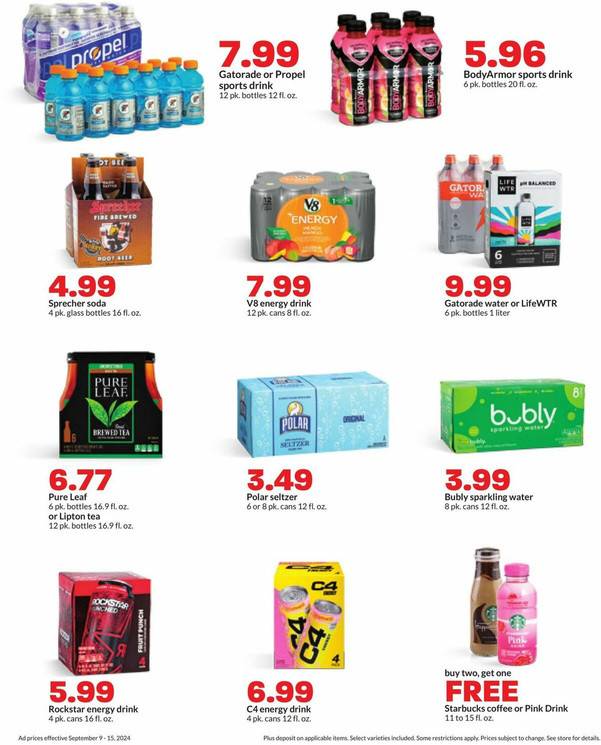 Hy-Vee Weekly Ad from September 9