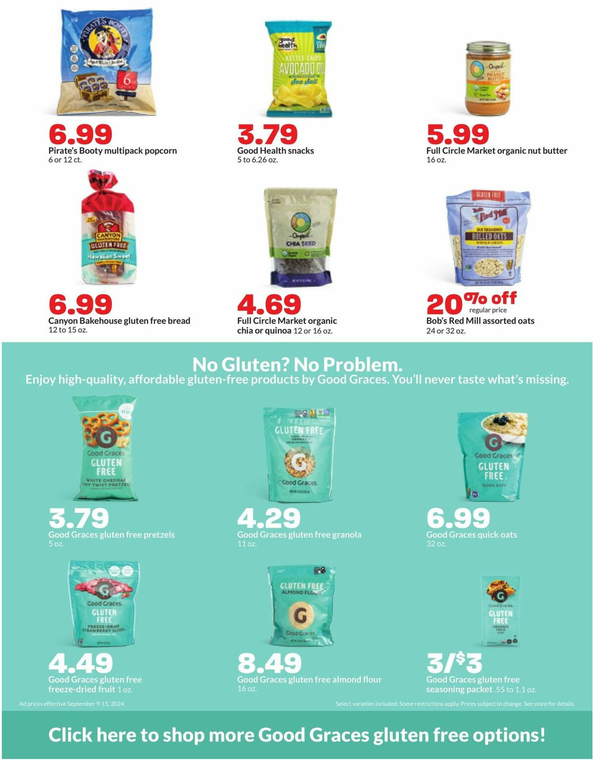 Hy-Vee Weekly Ad from September 9