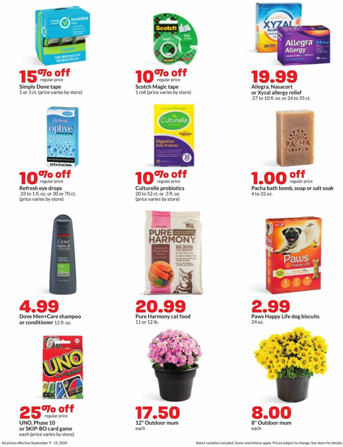 Hy-Vee Weekly Ad from September 9