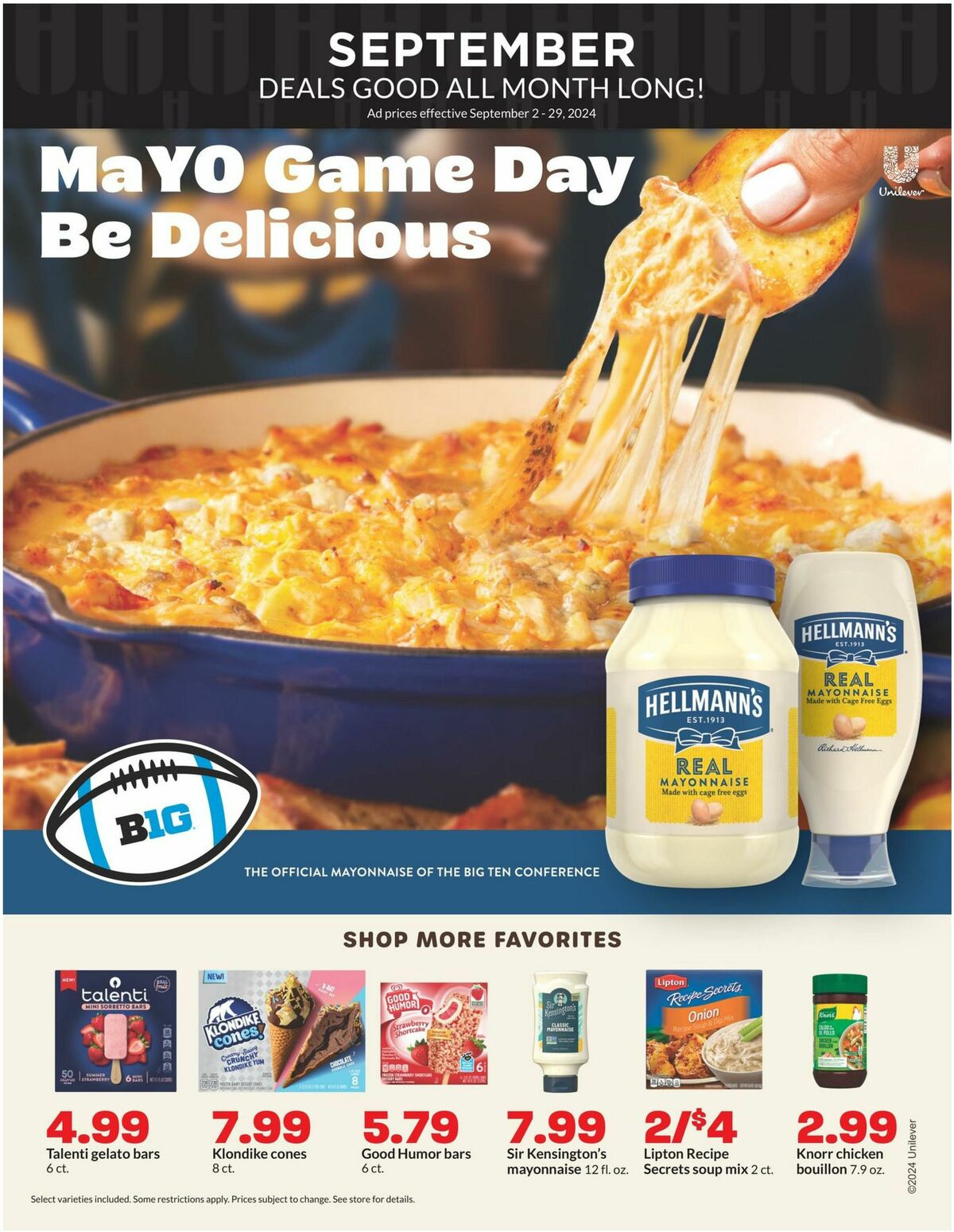 Hy-Vee Weekly Ad from September 9