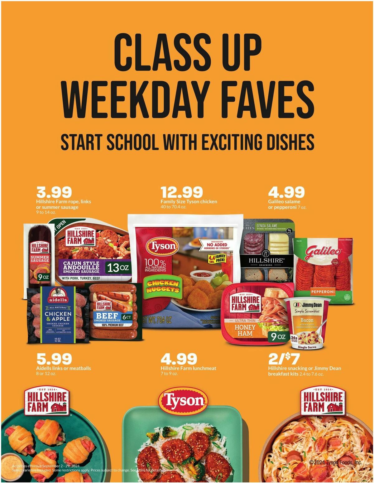 Hy-Vee Weekly Ad from September 9