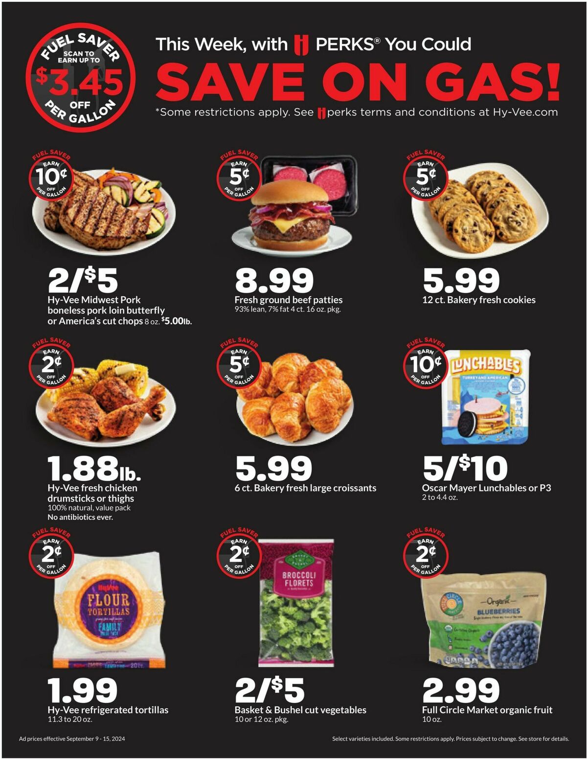 Hy-Vee Weekly Ad from September 9