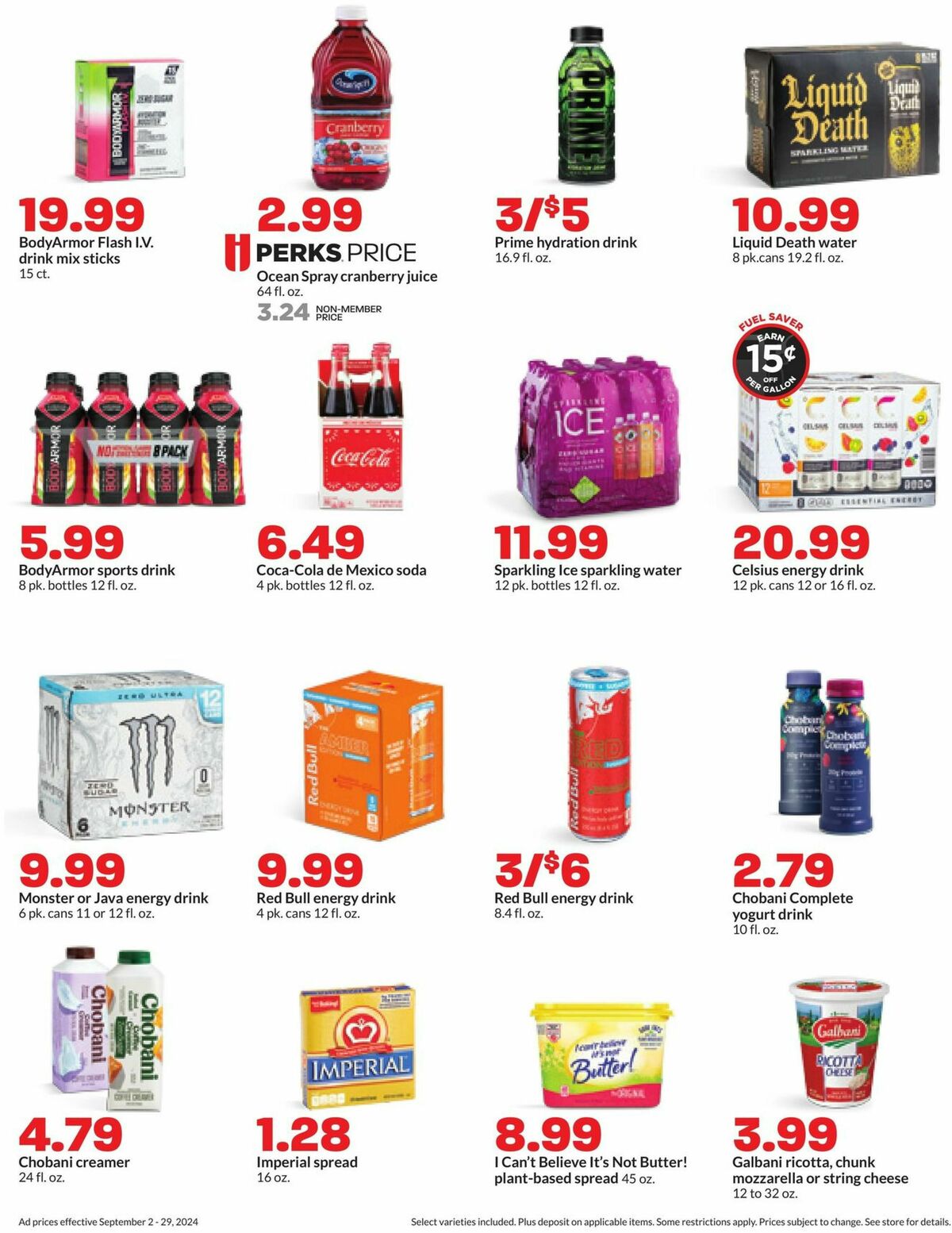 Hy-Vee Weekly Ad from September 9