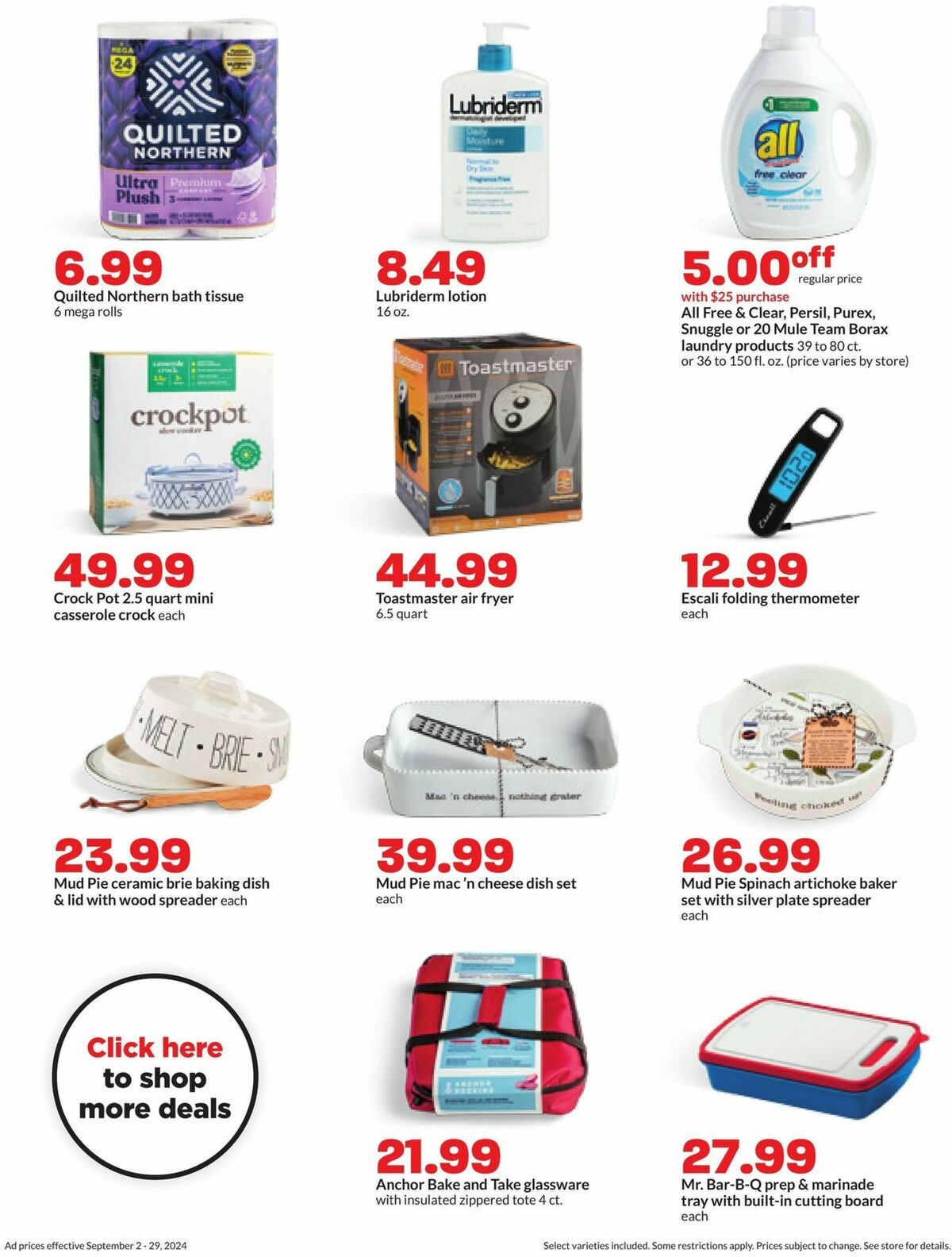 Hy-Vee Weekly Ad from September 9