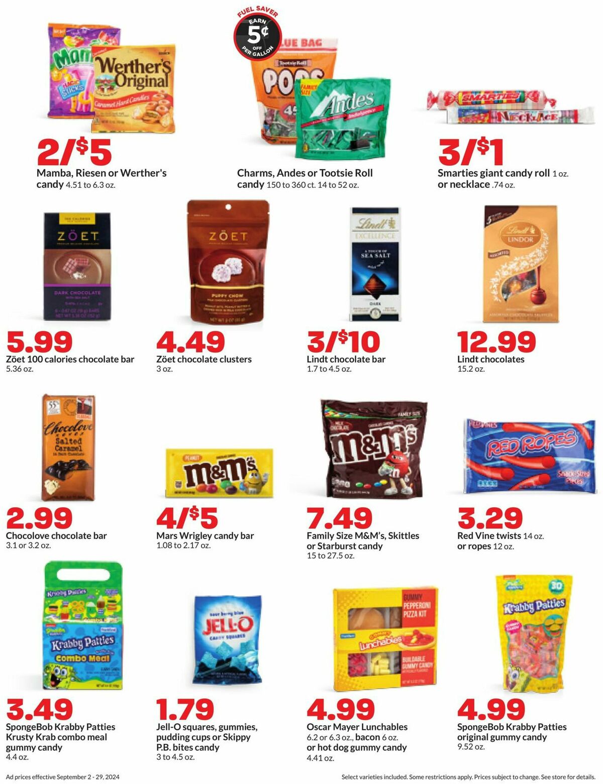 Hy-Vee Weekly Ad from September 9