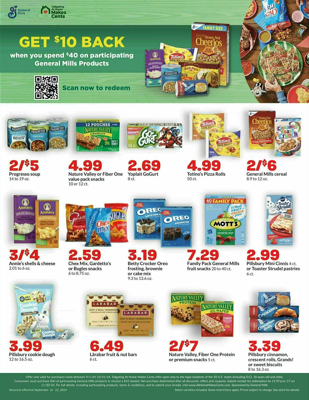 Hy-Vee Weekly Ad from September 16