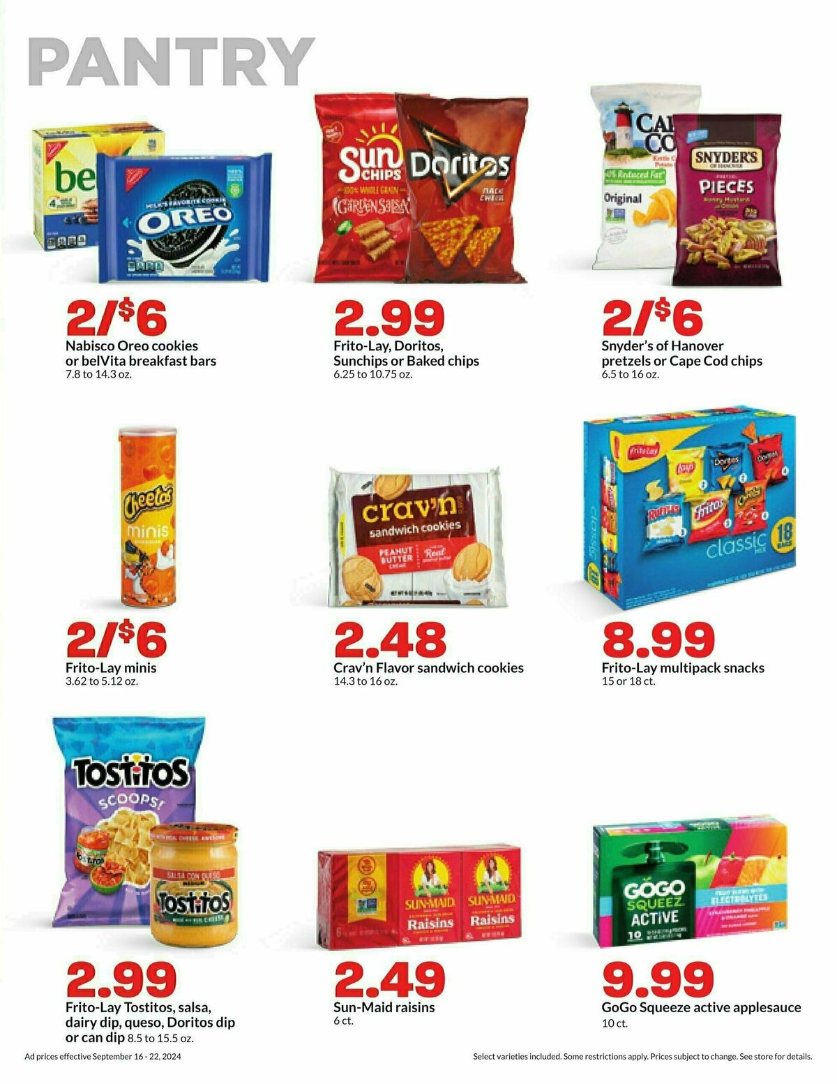 Hy-Vee Weekly Ad from September 16