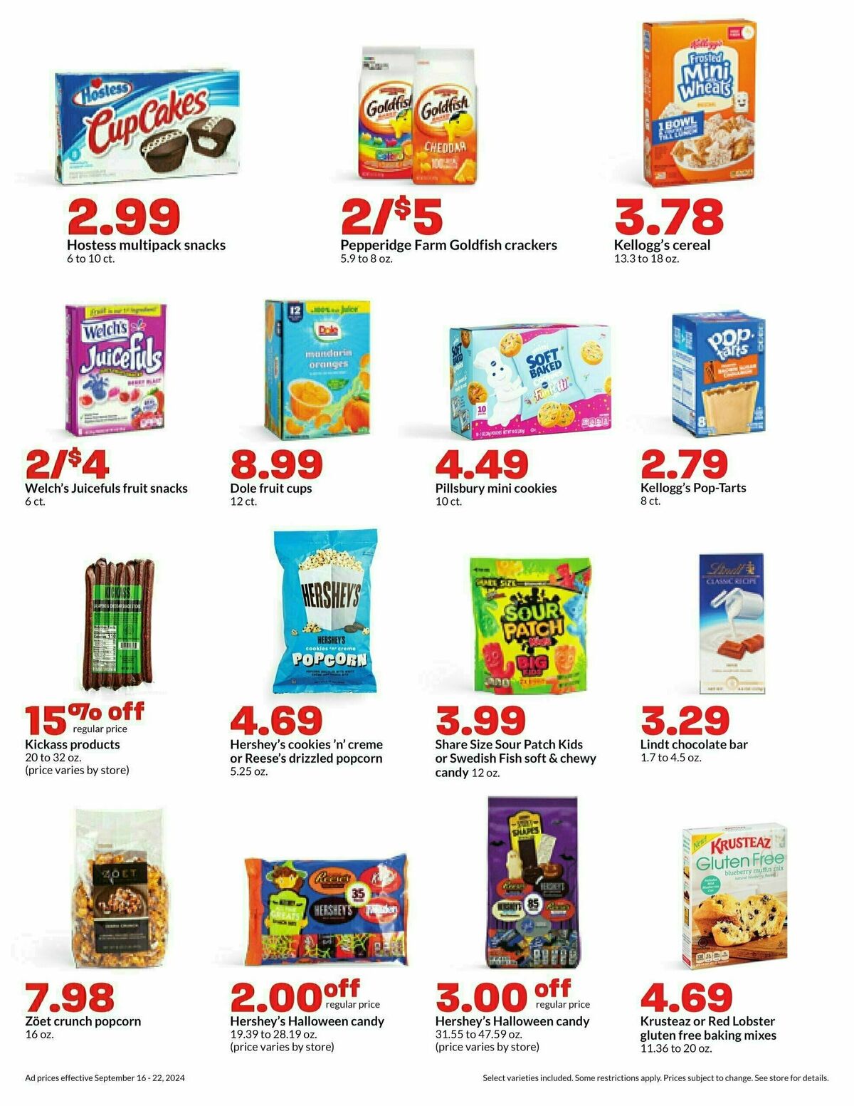 Hy-Vee Weekly Ad from September 16