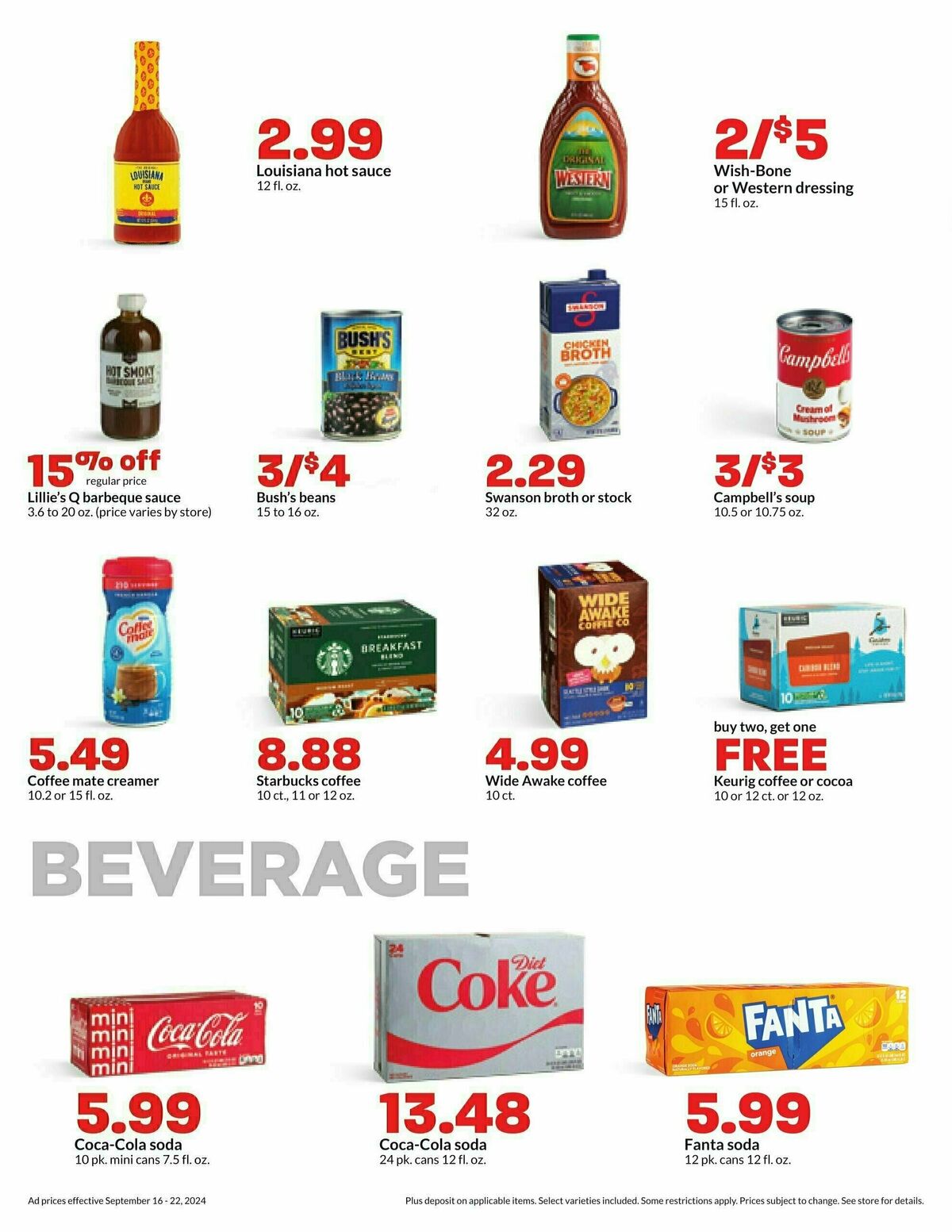 Hy-Vee Weekly Ad from September 16