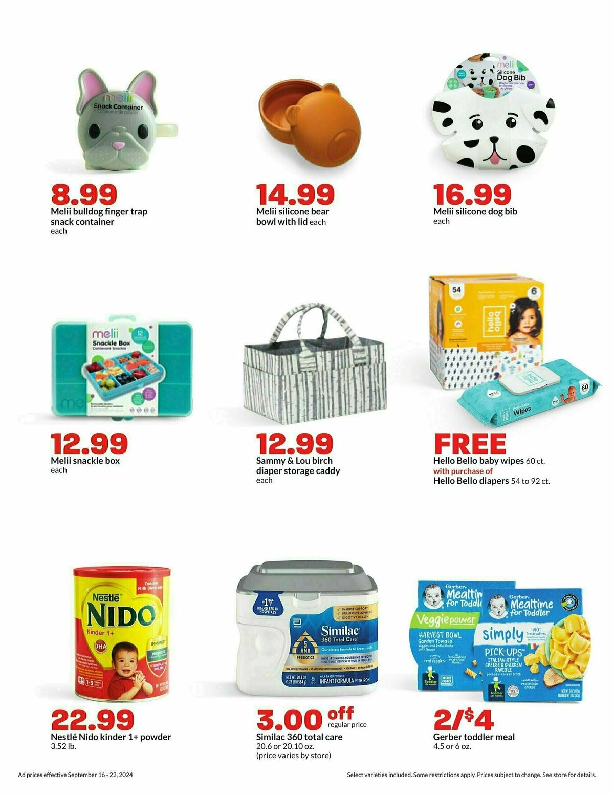 Hy-Vee Weekly Ad from September 16