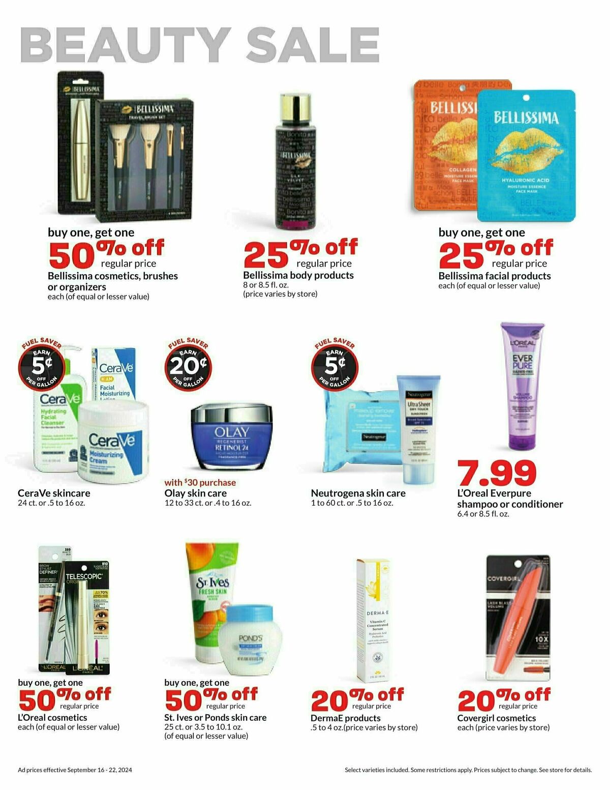 Hy-Vee Weekly Ad from September 16