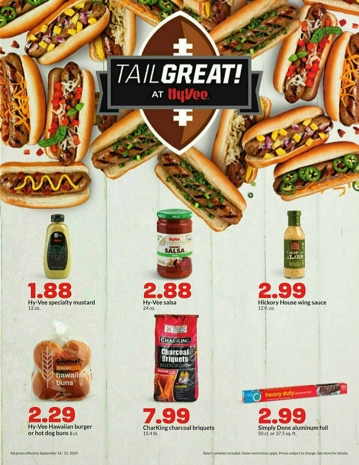 Hy-Vee Weekly Ad from September 16