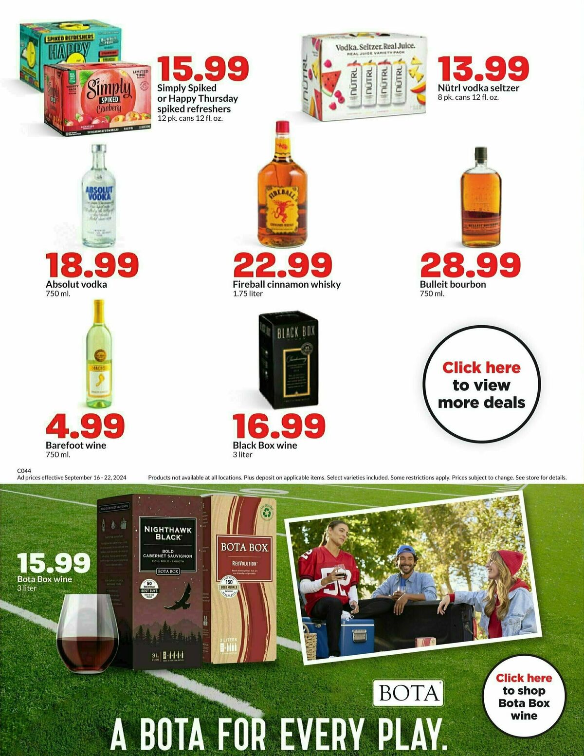 Hy-Vee Weekly Ad from September 16