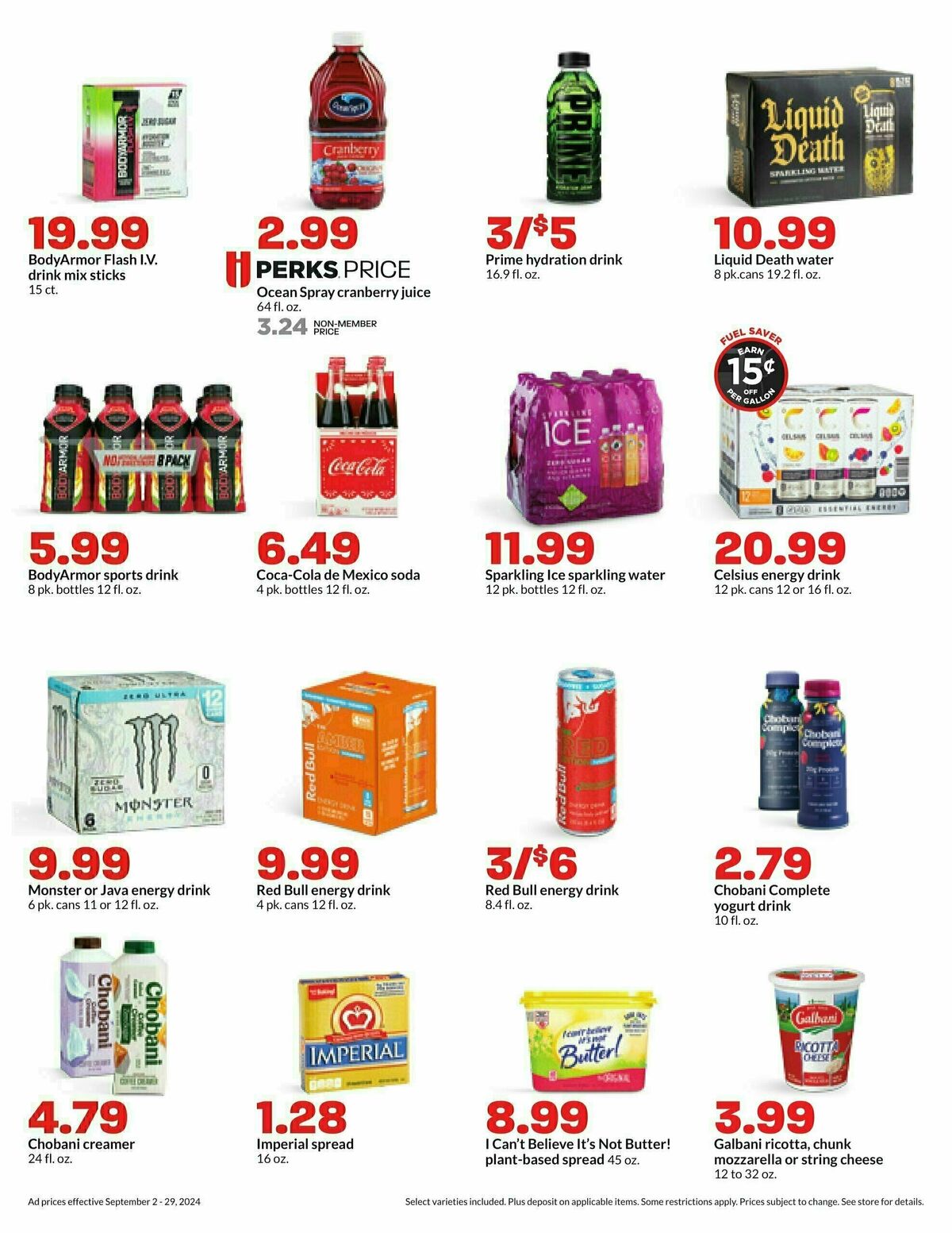 Hy-Vee Weekly Ad from September 16