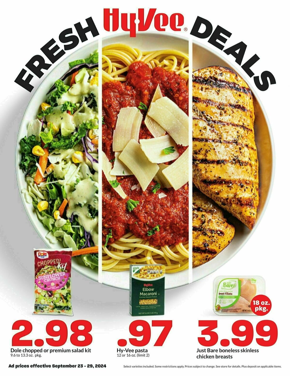 Hy-Vee Weekly Ad from September 23