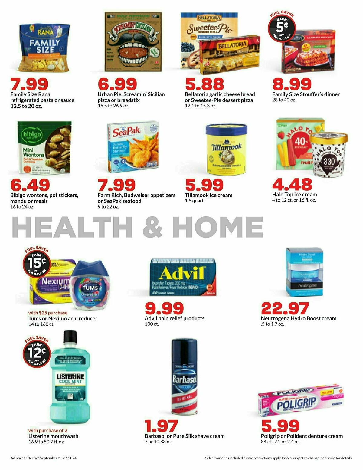 Hy-Vee Weekly Ad from September 23