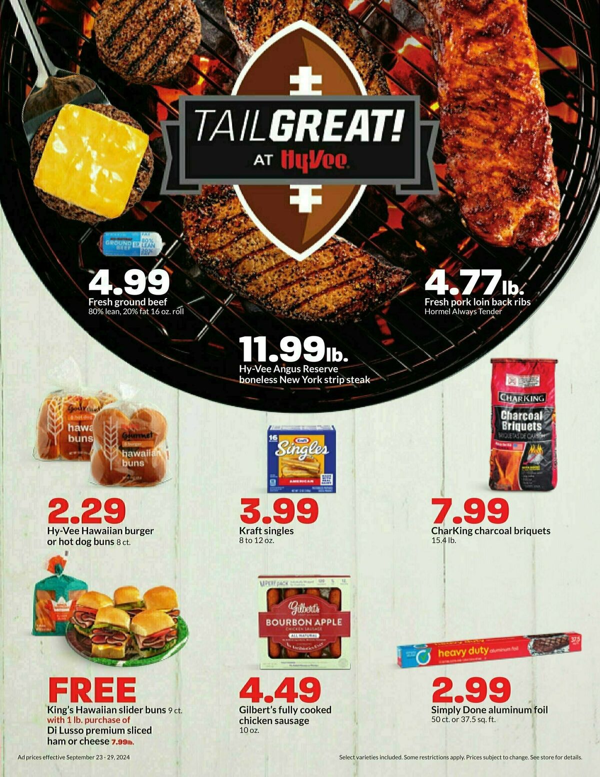 Hy-Vee Weekly Ad from September 23