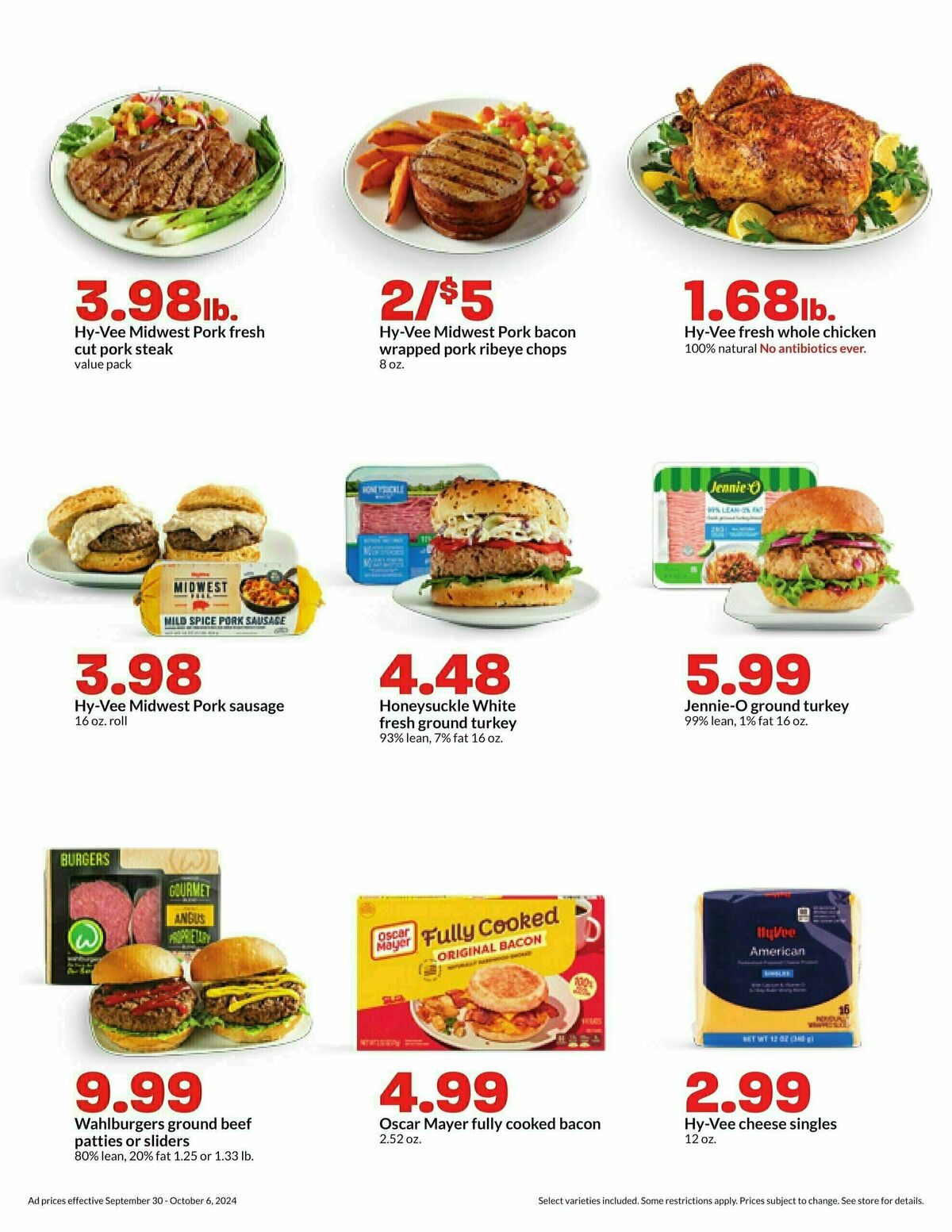 Hy-Vee Weekly Ad from September 30