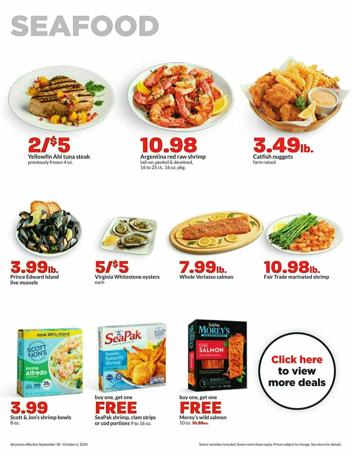 Hy-Vee Weekly Ad from September 30