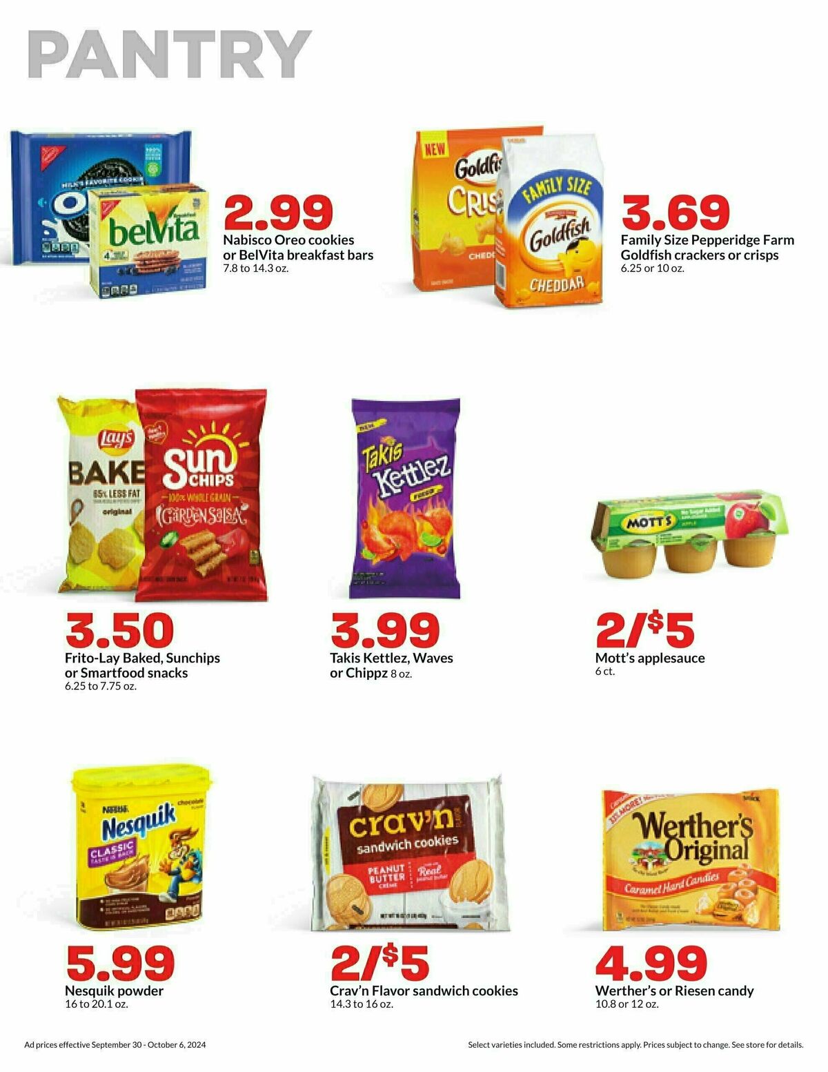 Hy-Vee Weekly Ad from September 30