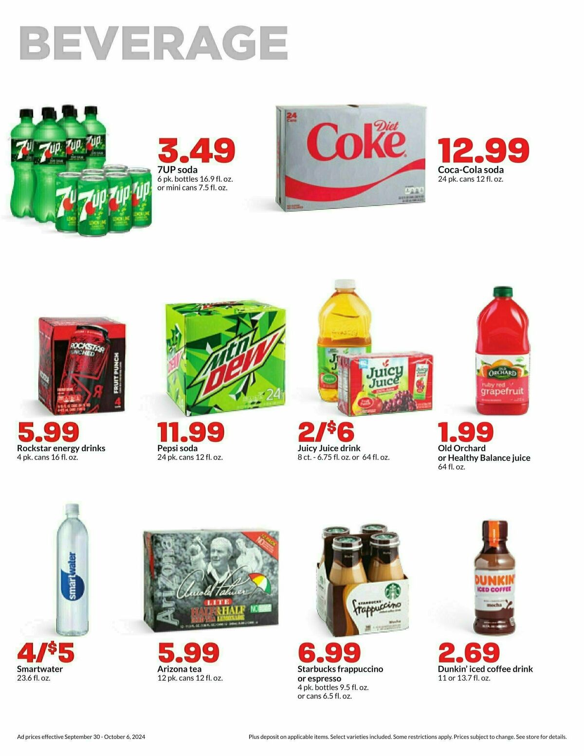 Hy-Vee Weekly Ad from September 30