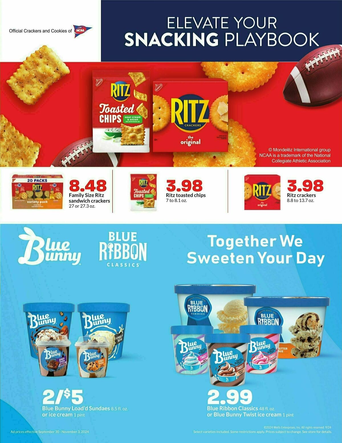 Hy-Vee Weekly Ad from September 30