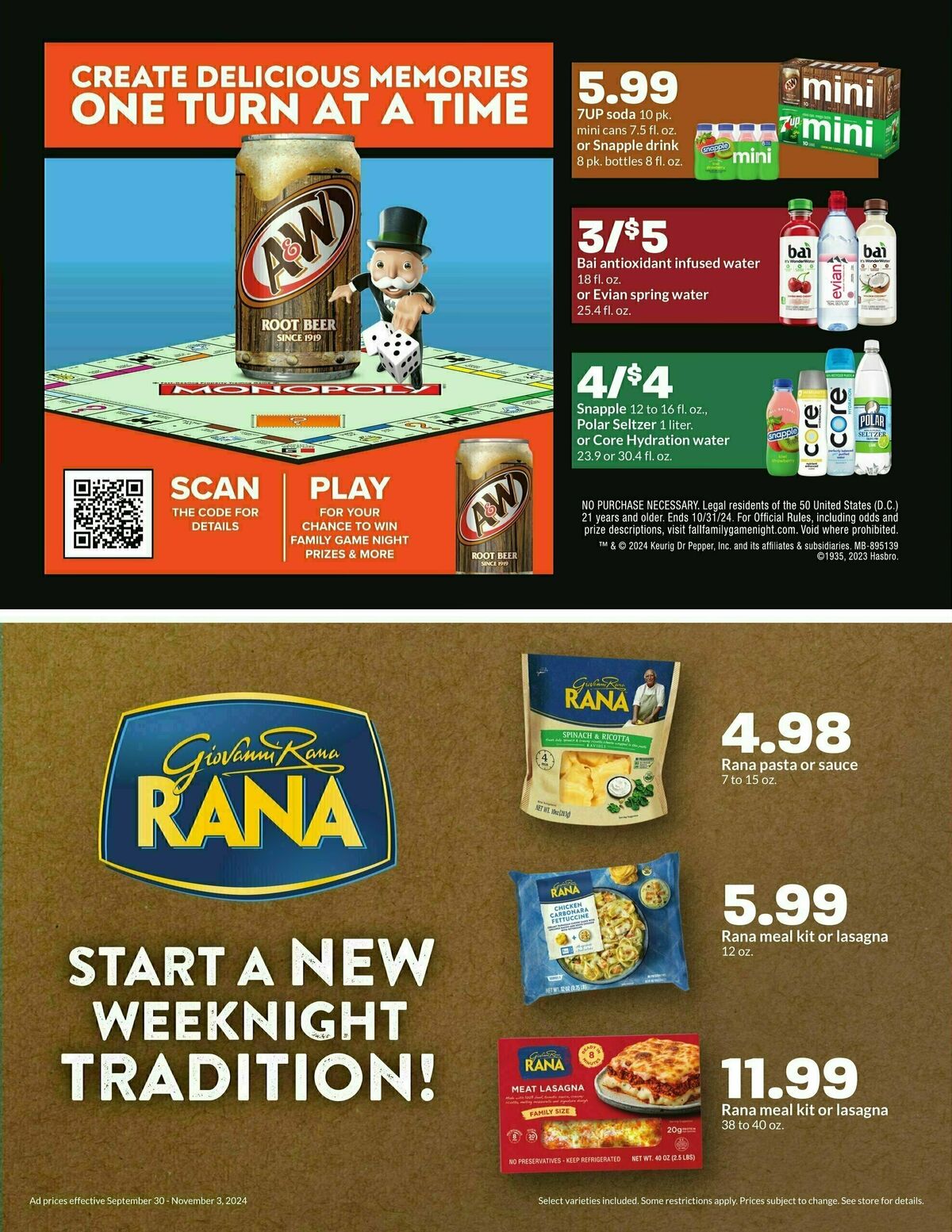 Hy-Vee Weekly Ad from September 30