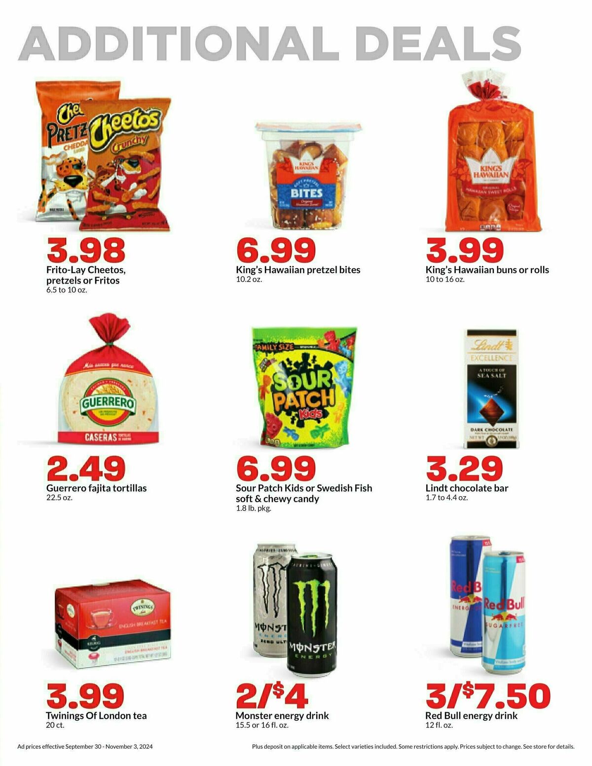 Hy-Vee Weekly Ad from September 30