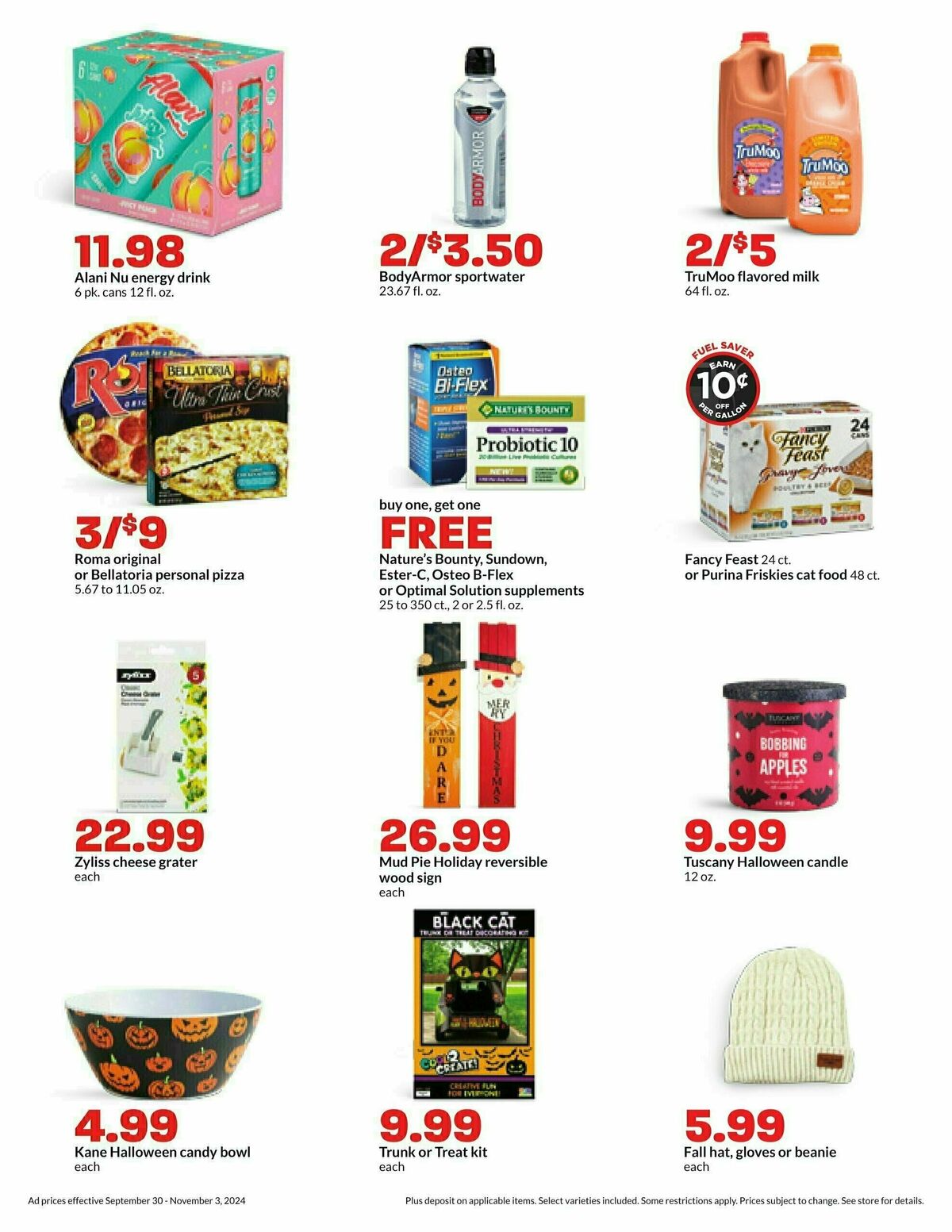 Hy-Vee Weekly Ad from September 30