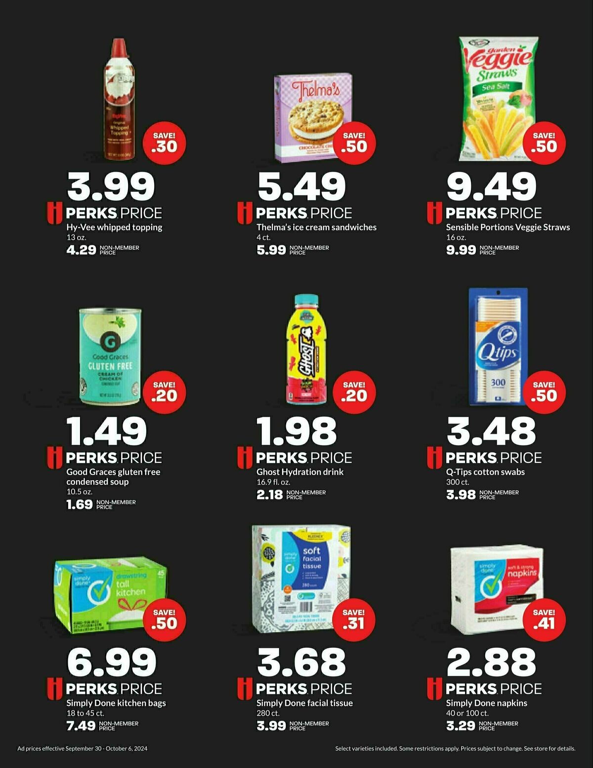 Hy-Vee Weekly Ad from September 30