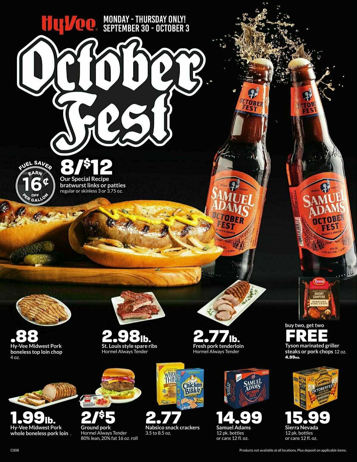 Hy-Vee Octoberfest! Weekly Ad from September 30