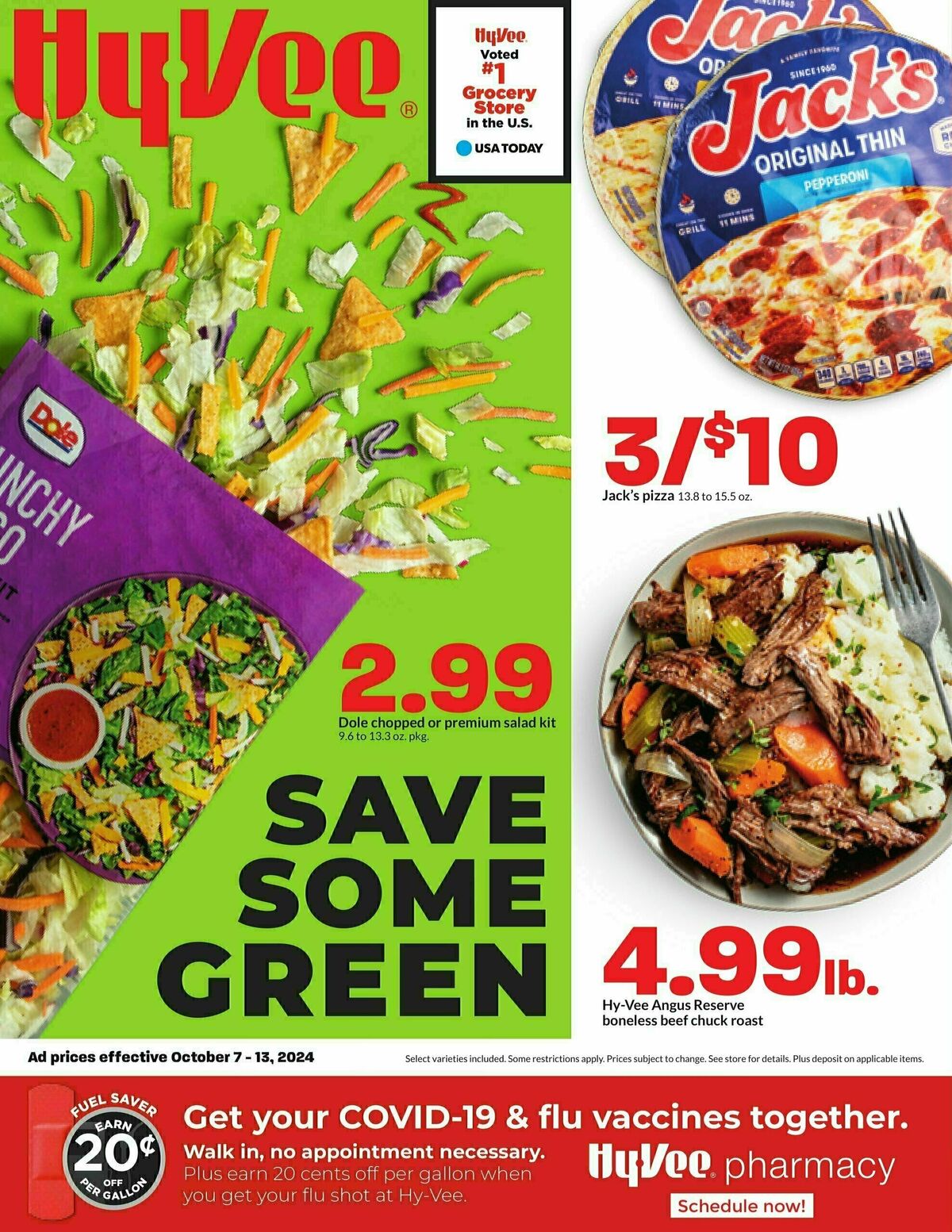 Hy-Vee Weekly Ad from October 7