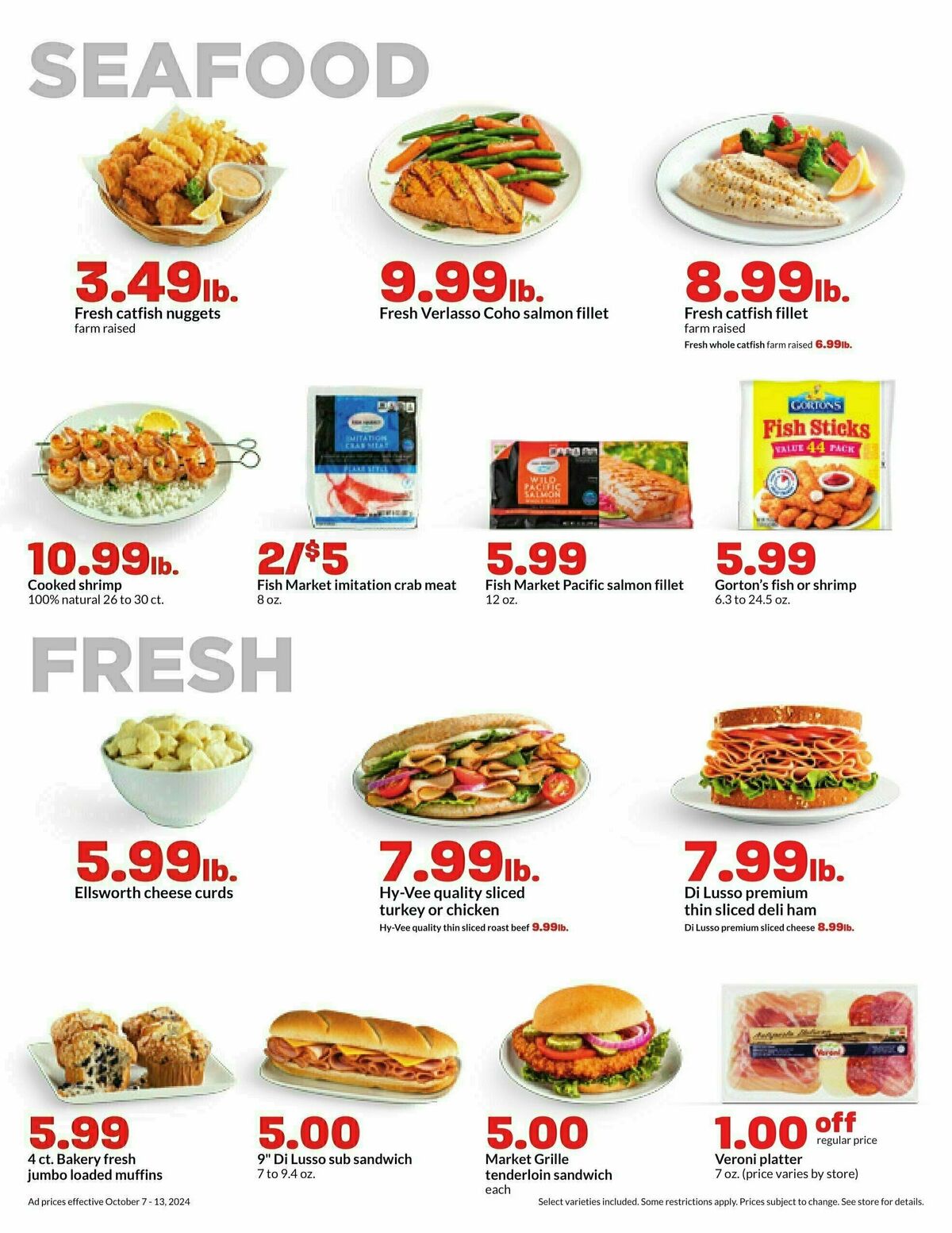 Hy-Vee Weekly Ad from October 7