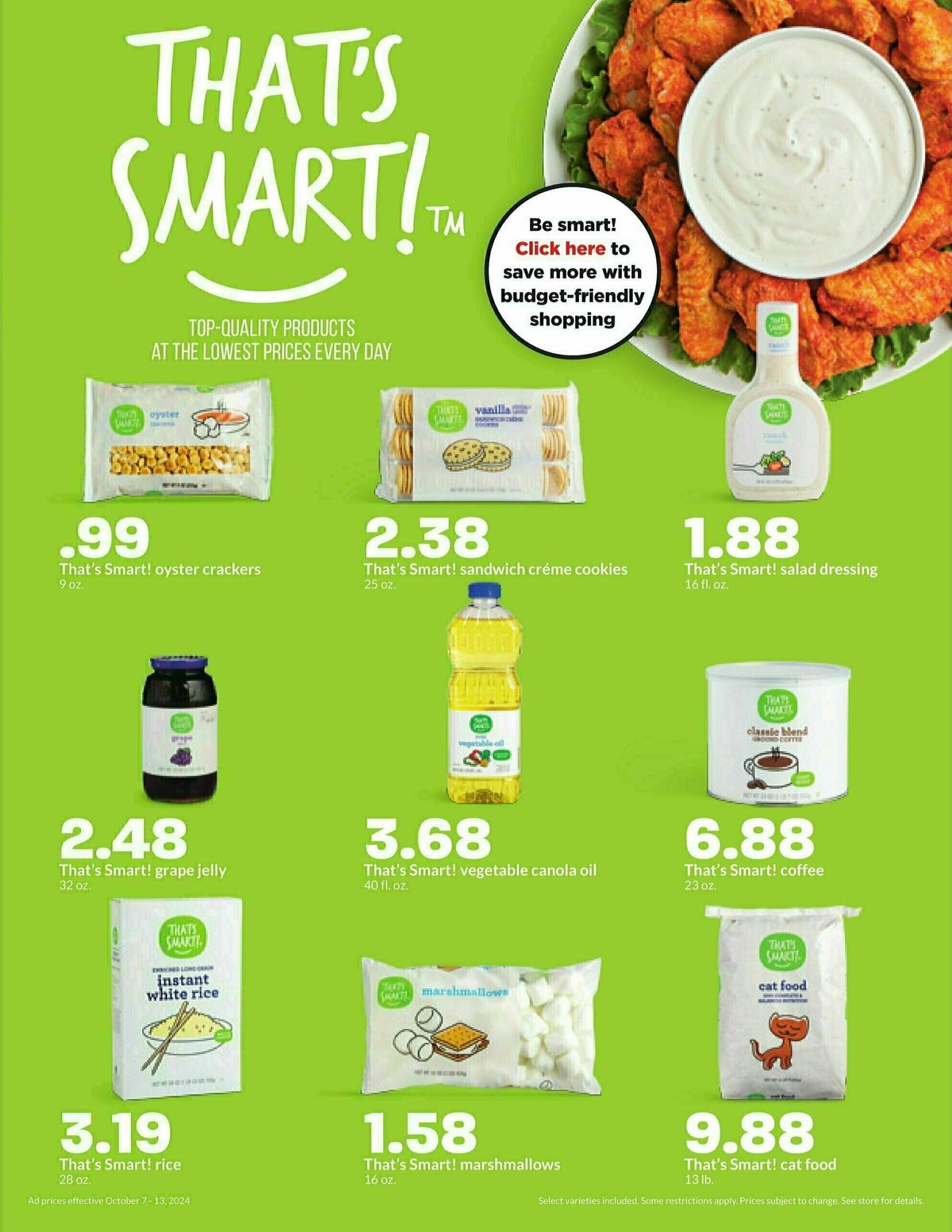 Hy-Vee Weekly Ad from October 7