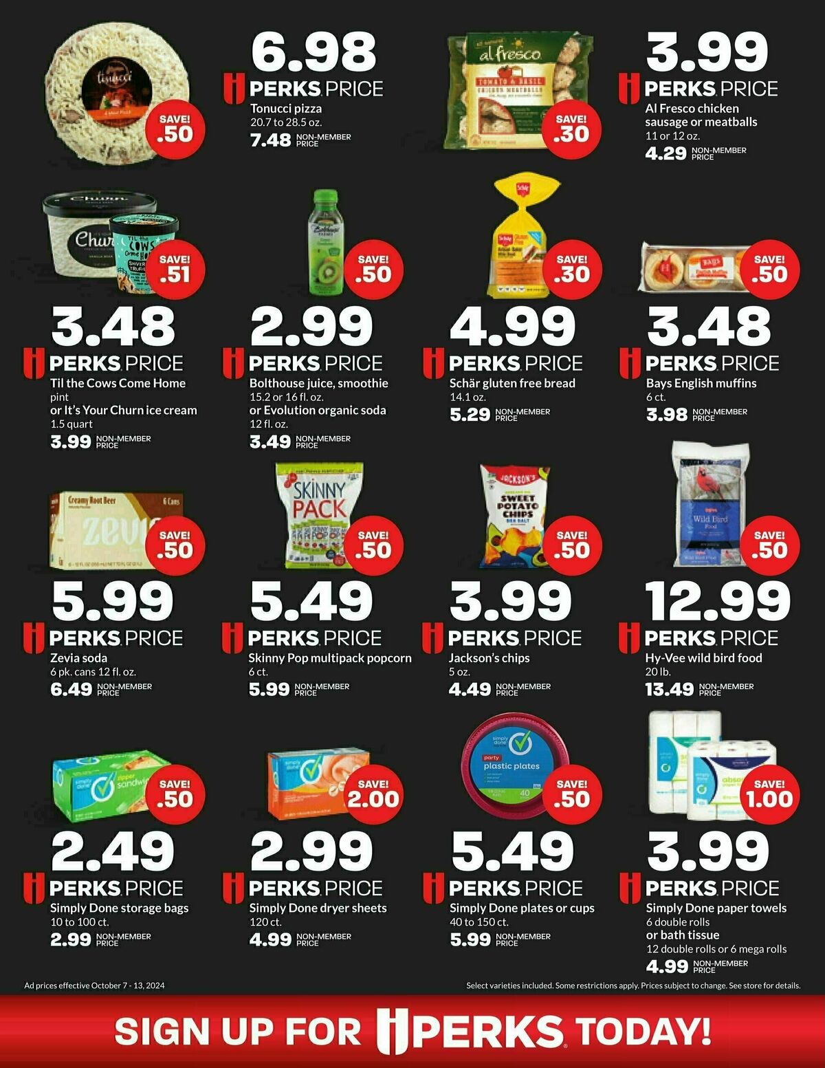 Hy-Vee Weekly Ad from October 7