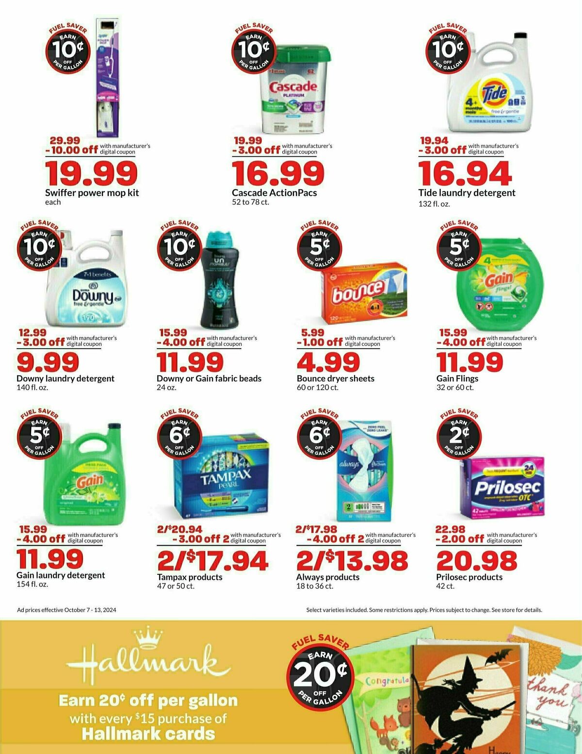 Hy-Vee Weekly Ad from October 7